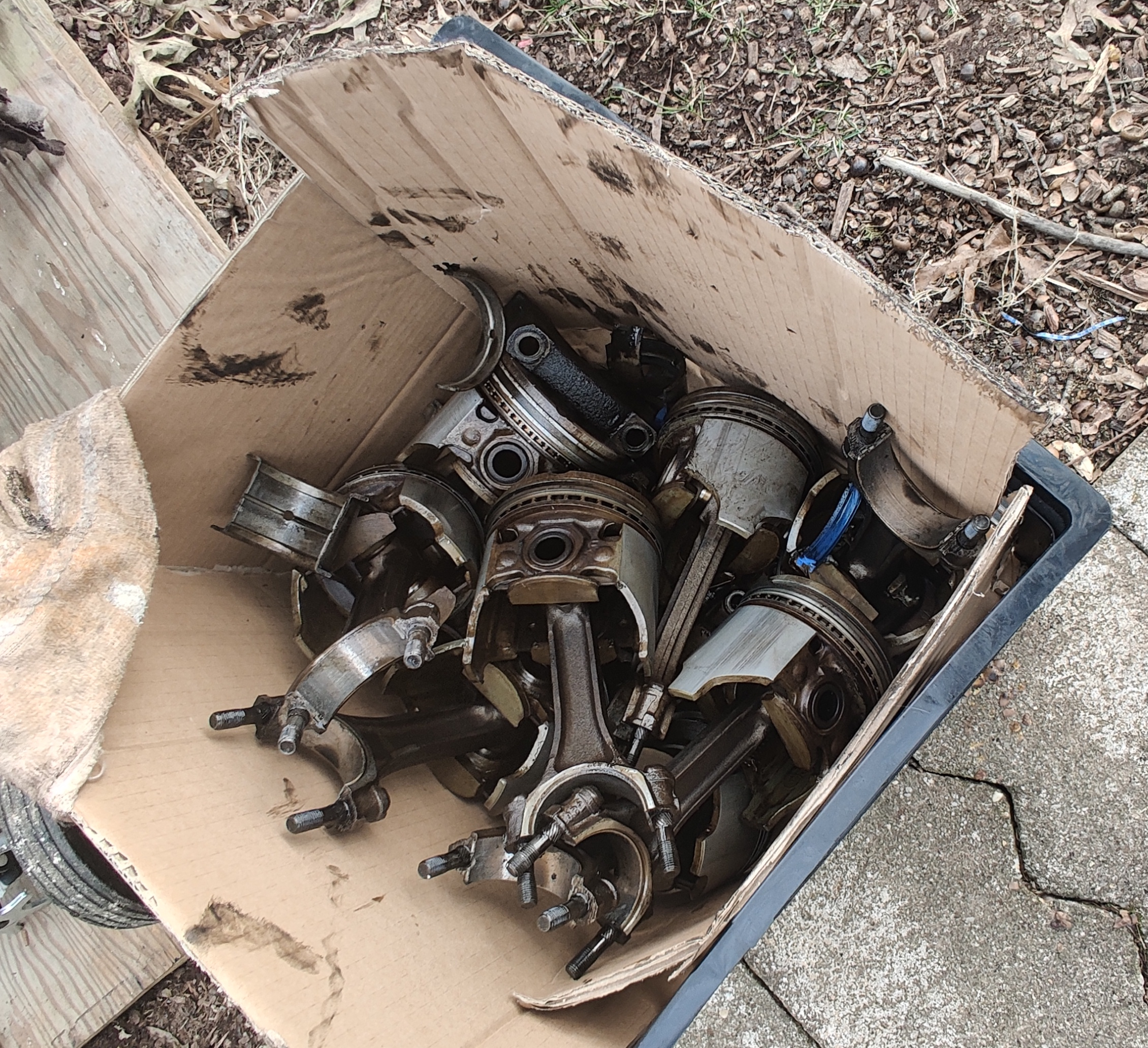 All the pistons!